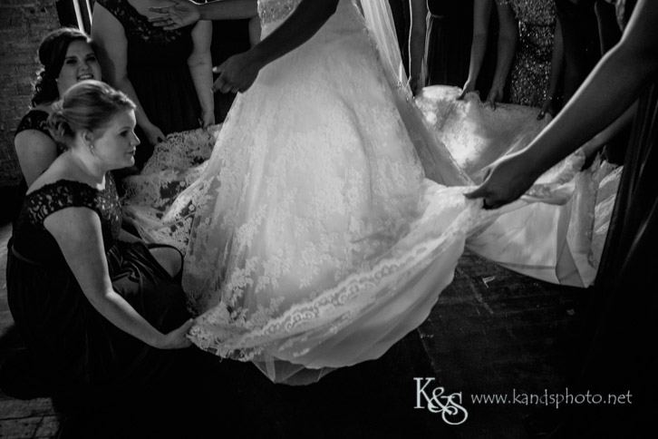 wedding at flour mill mckinney